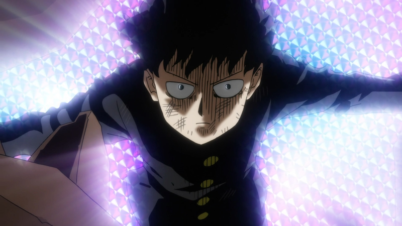 This is Mob’s serious face. It isn’t good to get him this angry.
